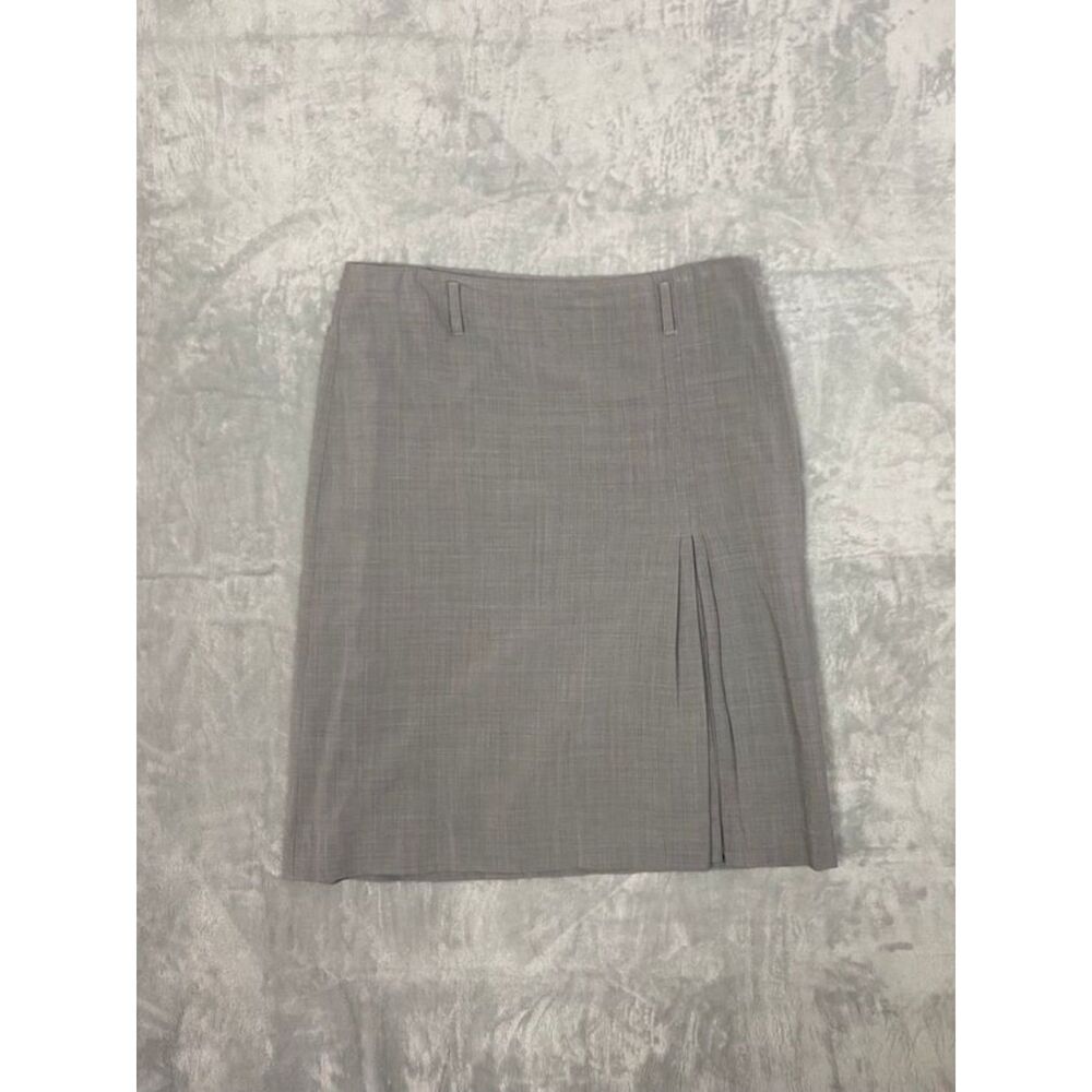 Vintage New Frontier Women's Pleated Pencil Skirt Workwear M Official Sample
